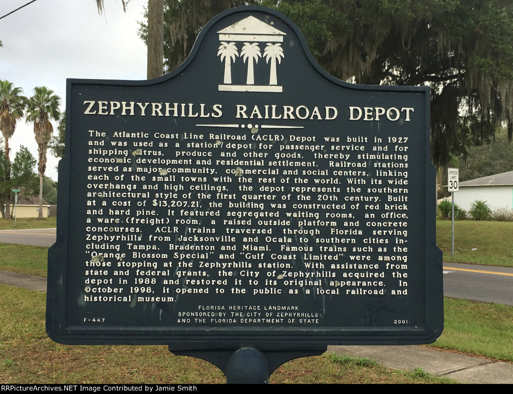 Zephyrhills Depot Museum